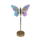 Muliticolor Butterfly LED Night Light - Creative Crystal Design for Ambient Lighting