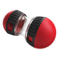 Red Interactive Dog Slow Feeder Toy - Food Dispenser Ball for Healthy Digestion