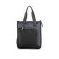 Black Portable Insulated Lunch Bag for Office, Picnic, and Grocery Use