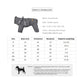 XL Laser Adjustable Waterproof Reflective Dog Raincoat with Harness Design