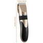 Gold Rechargeable Pet Hair Clipper with Adjustable Blades