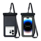 Black Floating Waterproof Phone Pouch - Secure and Durable
