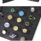 Felt Jewelry Display Book for Pin and Brooch Storage, Compact and Portable Organizer