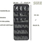 Grey Hanging Felt Shoe Organizer with 24 Clear Pockets - Anti-Rust Metal Hanger Included, Perfect for Shoes, Toys, and Accessories