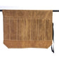 Beige Durable Waxed Canvas Knife Roll Bag - Portable Chef Tool Organizer