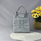 Grey Eco-Friendly Insulated Lunch Bag with Handle - Durable and Reusable