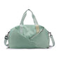 Green Stylish Gym Travel Bag with Shoe Compartment, Lightweight and Durable Design