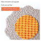 Blue-grey Interactive Cat Scratching Post with Playful Ball Toys, Flower Design - 35cm Height, 26cm Base