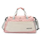 Pink Large Capacity Gym Bag with Wet and Dry Separation – Multifunctional Travel, Sports, and Swimming Bag for Men and Women