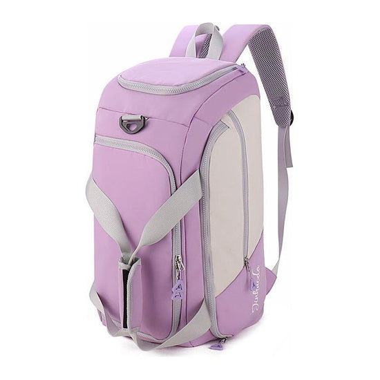 Purple Large Capacity Travel Backpack – Multi-Function Carry-On Bag for Clothes, Luggage Storage, and Business Trips