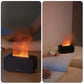 Black Timing Simulation Aroma Diffuser Usb Household Flame Humidifier Aromatherapy Machine Spray Air Flame Humidifier Diffuser
