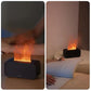 White Timing Simulation Aroma Diffuser Usb Household Flame Humidifier Aromatherapy Machine Spray Air Flame Humidifier Diffuser