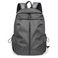 Grey Casual Korean Style Backpack - Versatile Laptop Bag for Students, Business, and Travel - Fashionable and Practical