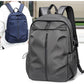 Grey Casual Korean Style Backpack - Versatile Laptop Bag for Students, Business, and Travel - Fashionable and Practical