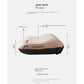Khaki Automatic Inflatable 3D Outdoor Sponge Pillow - Portable Camping Travel Neck Cushion, Comfortable Air Mattress for Tent, Versatile Nap Pillow