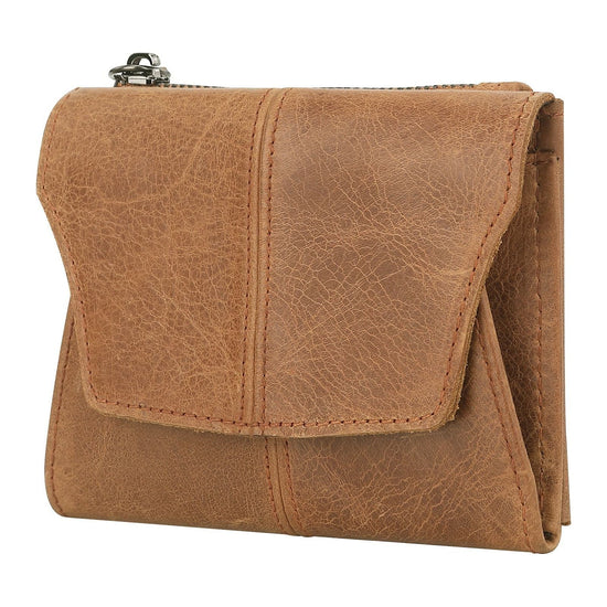 Light Brown Genuine Leather Women&