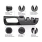 Adjustable Multi-Functional Knife Sharpener with Angle Control for Kitchen Tools, Scissors, and Blades
