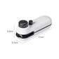 White Portable Mini Food Vacuum Sealer - Convenient Household Snack Bag Sealing Machine