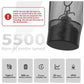 Pink Portable Electric Shaker Bottle without LED Light, 550ml Sports Protein Mixer Cup for Gym and Travel