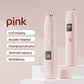 Pink Portable Wireless Electric Hair Remover – Dual-Head Rechargeable Mini Shaver for Women’s Sensitive Areas