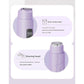 Light Yellow Portable Wireless Electric Hair Remover – Dual-Head Rechargeable Mini Shaver for Women’s Sensitive Areas