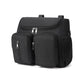 Black Portable Baby Stroller Organizer Bag – Multi-Purpose Diaper Storage Bag for Moms, Lightweight and Travel-Friendly