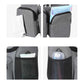 Black Portable Baby Stroller Organizer Bag – Multi-Purpose Diaper Storage Bag for Moms, Lightweight and Travel-Friendly