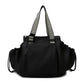 Black Convertible Multifunctional Baby Cradle Travel Bag - Women&
