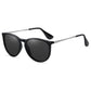 Black Stylish Polarized Sunglasses for Men and Women – UV Protection, Lightweight Design, Trendy Sunglasses for Outdoor Activities