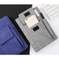 Blue A5 Multi-Functional PU Leather Notebook with Pockets – Office Planner and Journal