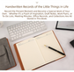 Orange A5 Multi-Functional PU Leather Notebook with Pockets - Office Planner and Journal
