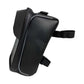 Waterproof Bicycle Phone Frame Bag with Sun Visor, TPU Touchscreen, and Storage Pockets for Road and Mountain Bikes