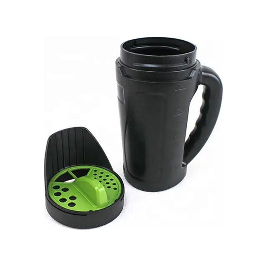 Garden Lawn Seed Spreader and Snow Salt Dispenser – Portable Handheld Seeder