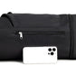 Black Durable Yoga Mat Carry Bag – Multi-Functional Fitness Backpack with Wet Pocket(Mugs are filming props, not included)