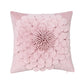 Style 2 Pink 3D Floral Cushion Covers - Modern Luxury Decorative Throw Pillow Covers for Living Room(Without Pillow Insert)