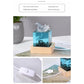 Shell Dolphin Jumping Handcrafted Ocean Resin Whale Night Light - Unique Home Decor Table Lamp
