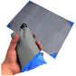 Grey And Blue Portable Waterproof Camping Mat - Foldable Picnic and Beach Blanket