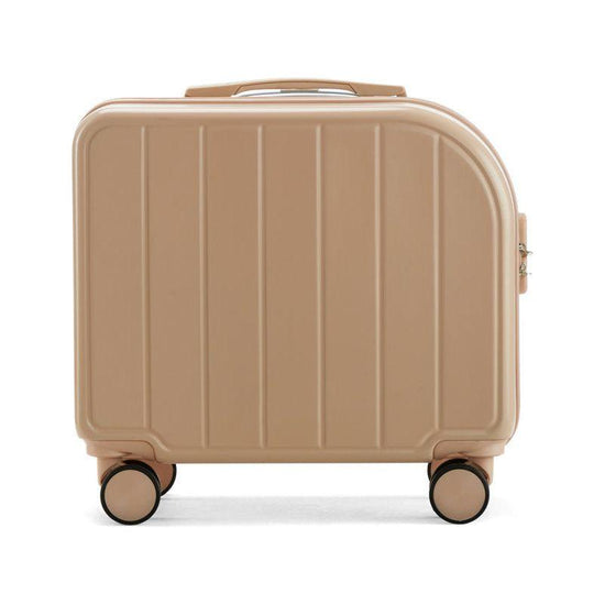 Pink 18-Inch Lightweight Carry-On Luggage - Waterproof & Anti-Theft Suitcase with Silent Universal Wheels