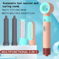 Pink 5-in-1 Multifunctional Hair Styler - Automatic Hair Curling & Straightening Hot Air Brush