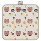 Thickened Waterproof Picnic Blanket - Portable Outdoor Beach Mat for Camping and Hiking 150*200cm(Bow tie bear)