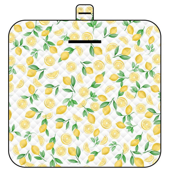 Thickened Waterproof Picnic Blanket - Portable Outdoor Beach Mat for Camping and Hiking 150*200cm(lemon)