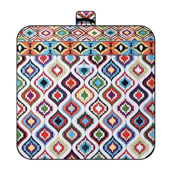 Thickened Waterproof Picnic Blanket - Portable Outdoor Beach Mat for Camping and Hiking 150*200cm(Morocco)
