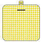Thickened Waterproof Picnic Blanket - Portable Outdoor Beach Mat for Camping and Hiking 150*200cm(Yellow plaid)