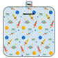 Thickened Waterproof Picnic Blanket - Portable Outdoor Beach Mat for Camping and Hiking 150*200cm(Rocket)