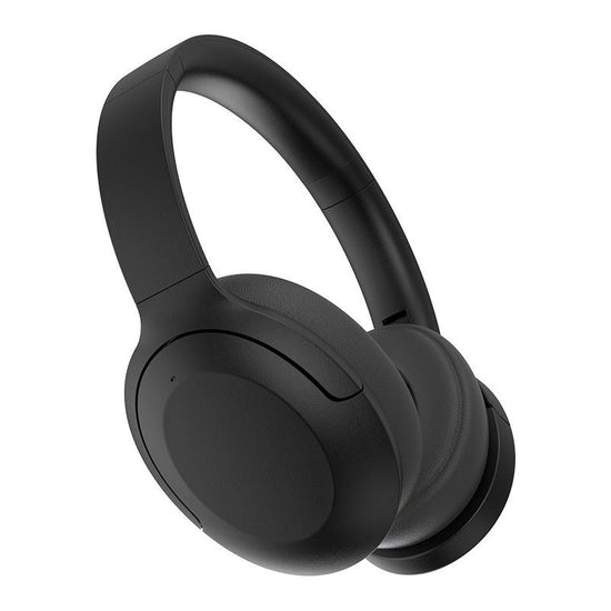 Black P3965 Foldable Bluetooth 5.3 ANC Wireless Over-Ear Headphones with Noise Cancellation