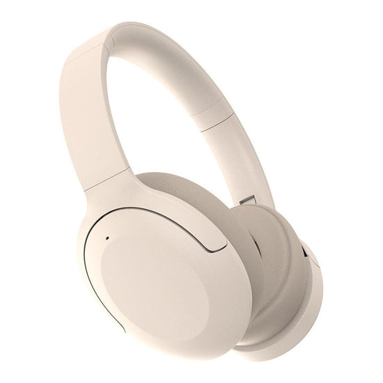 Khaki P3965 Foldable Bluetooth 5.3 ANC Wireless Over-Ear Headphones with Noise Cancellation