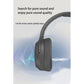 Khaki P2963 Wireless Bluetooth Headphones with LED Light, Hi-Fi Sound, and Sport Design