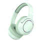 Green P2963 Wireless Bluetooth Headphones with LED Light, Hi-Fi Sound, and Sport Design