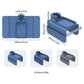 Light Blue Multi-Functional Silicone Couch Cup Holder with Storage Organizer | Durable and Creative Armrest Tray