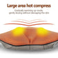 Portable Kneading Neck and Shoulder Massager with Heat - three-Button Design, Black